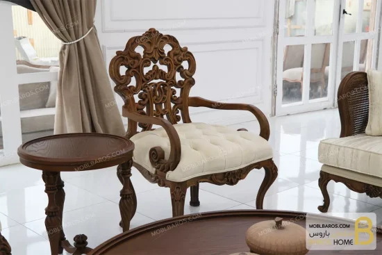 ست مبلمان ترکیبی کینگ و کویین moblbaros.com 4
