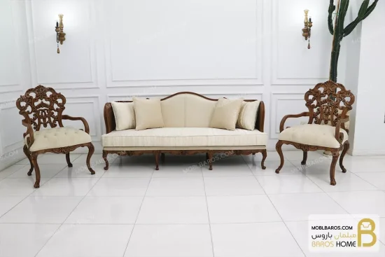 ست مبلمان ترکیبی کینگ و کویین moblbaros.com 5