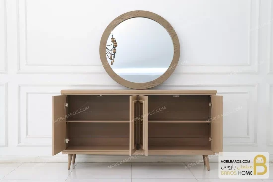 میز کنسول چوبی و کلاسیک جدید مدل دنیز خرید مبل باروس 6