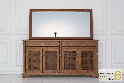 میز کنسول چوبی و کلاسیک مدل راشل خرید مبل باروس 1