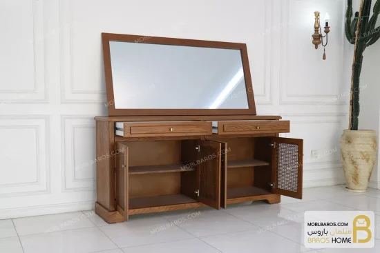 میز کنسول چوبی و کلاسیک مدل راشل خرید مبل باروس 3