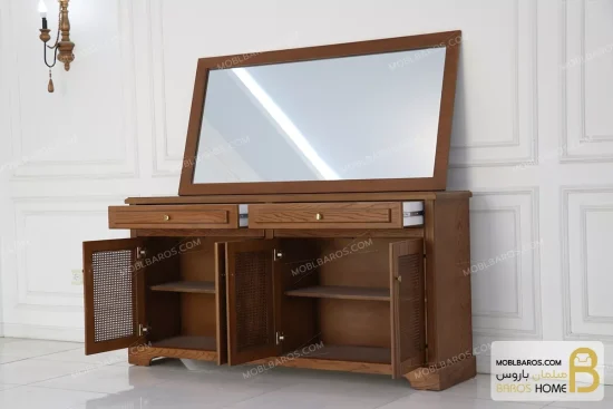 میز کنسول چوبی و کلاسیک مدل راشل خرید مبل باروس 4