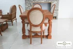 ناهارخوری راشل با پایه سم آهویی خرید باروس 65 (6)