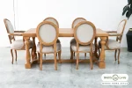 ناهارخوری راشل با پایه سم آهویی خرید باروس 9963 (4)