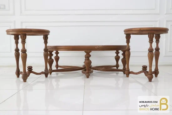 ست جلومبلی عسلی کینگ moblbaros.com 1