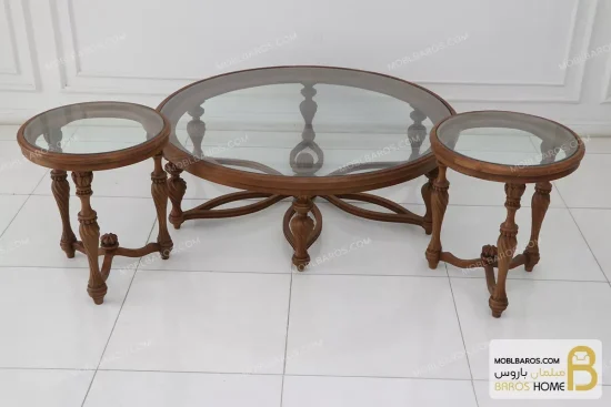 ست جلومبلی عسلی کینگ moblbaros.com 2