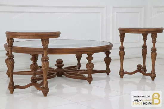 ست جلومبلی عسلی کینگ moblbaros.com 3