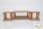 ست جلومبلی و عسلی پایه ستونی خرید مبل باروس 11 18