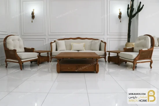 ست مبلمان راشل کلاسیک خرید مبل باروس 15