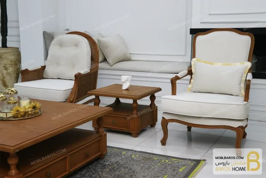 ست مبلمان راشل کلاسیک خرید مبل باروس 2