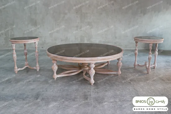 ست میز جلومبلی و عسلی کینگ خرید باروس 465 (2)