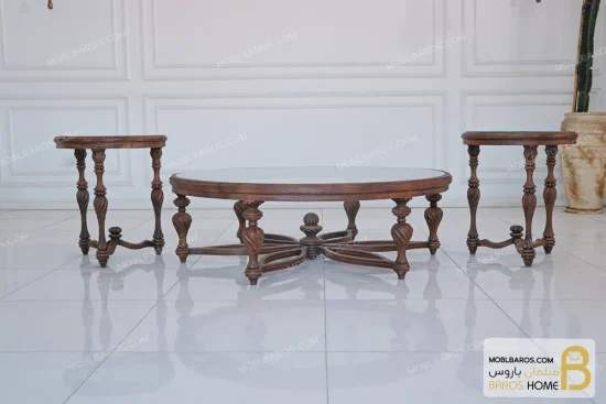 ست میز جلومبلی و عسلی کینگ خرید جلومبلی و عسلی باروس 25 (1)