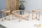 ست میز جلومبلی و عسلی کینگ خرید عسلی باروس 5 (1)
