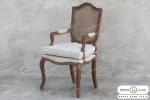 صندلی پشت حصیر گندم خرید مبل باروس 595943 (2)
