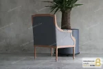 مبل تک نفره چوبی مدل کارن خرید مبل باروس 2