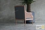 مبل تک نفره چوبی مدل کارن خرید مبل باروس 3