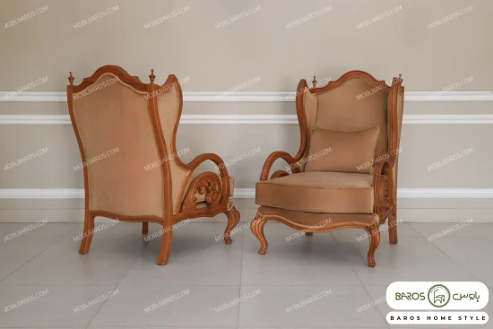 مبل تک نفره کویین کینگ خرید مبل باروس ۵۹۴۹ (1)