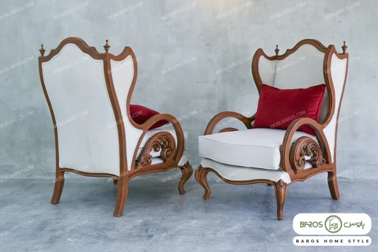 مبل تک نفره کینگ خرید مبل باروس 49492 (1)