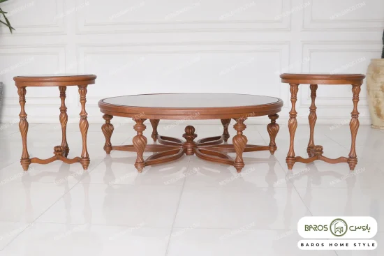 میز جلو مبلی و عسلی کینگ خرید مبل باروس 49493 (2)