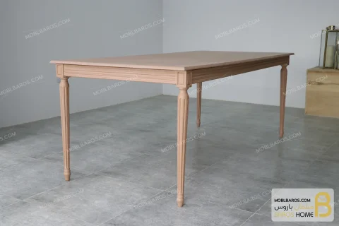 میز ناهارخوری چوبی و کلاسیک مدل کارن خرید مبل باروس 7