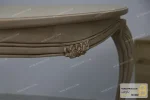 میز ناهارخوری کلاسیک و چوبی مدل لورنزو خرید مبل باروس 5