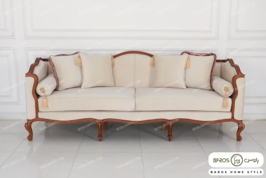 کاناپه کلاسیک ابزاری خرید مبل باروس ۵۹۵۹۳ (1)