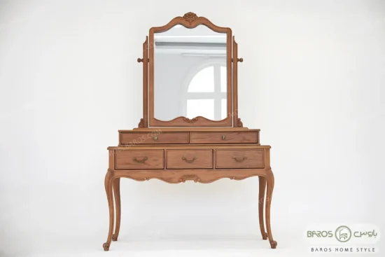سرویس خواب دو نفره راشل کد ۳ باروس تخت خواب (12)