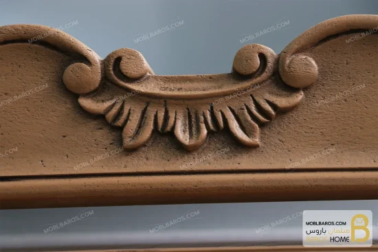 سرویس خواب چوبی کلاسیک و مینیمال مدل راشل کد ۷ خرید مبل باروس 12