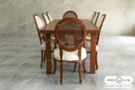 میز ناهار خوری ساده نیلای باروس (2)
