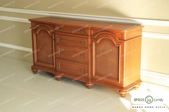 میز کنسول حصیری لارنس خرید باروس 55 (3)
