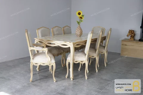 ناهارخوری ابزاری ورق طلا moblbaros.com 5