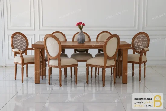 ناهارخوری نیلای خرید مبل باروس 11 5