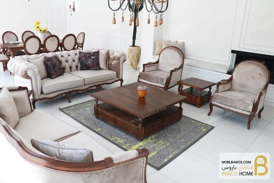 ست مبلمان ترکیبی راشل و چستر کد ۳ moblbaros.com 1
