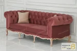 ست مبلمان راحتی و کلاسیک گندم و جورجیا چستر خرید مبل باروس 112 11