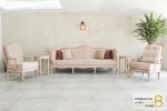 ست مبلمان راحتی و کلاسیک گندم و جورجیا چستر خرید مبل باروس 1423 (7)