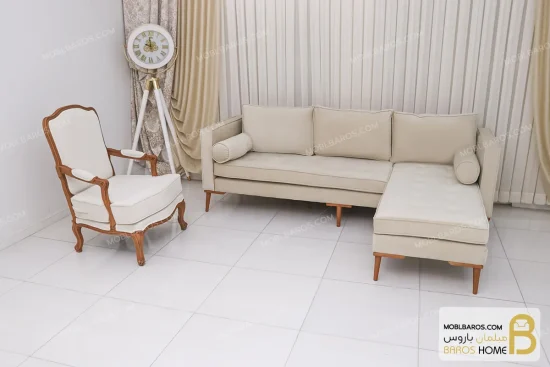 مبل ال پاف متحرک خرید مبل باروس 1121 1