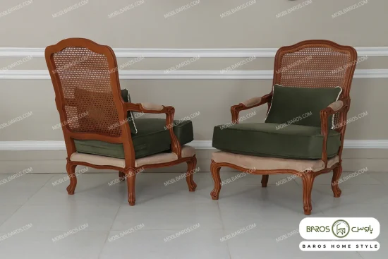 مبل تک نفره فرانسوی خرید مبل باروس 59594 (3)