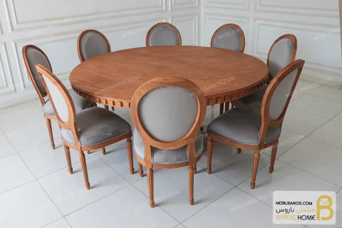 میز ناهارخوری ظریف شهرزاد کد ۲ خرید ناهارخوری باروس (2)