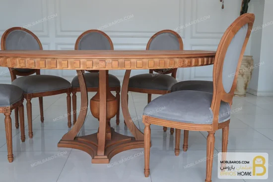 میز ناهارخوری ظریف شهرزاد کد ۲ خرید ناهارخوری باروس (3)