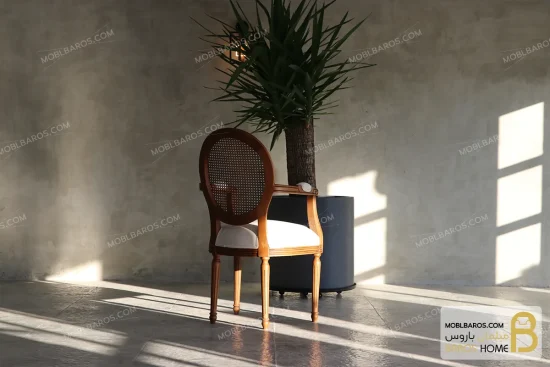ناهارخوری راشل با پایه لویی moblbaros.com 40