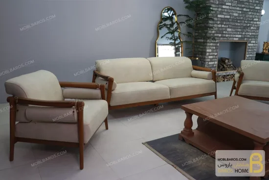 مبل راحتی۵ نفره و نیم ست لیدی - تصویر 4