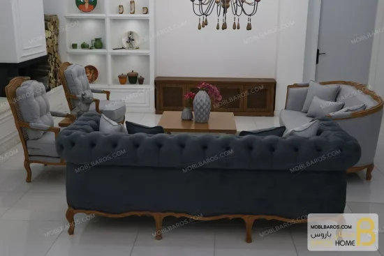 ست مبلمان راشل و جورجیا چستر کد ۲ moblbaros.com 3
