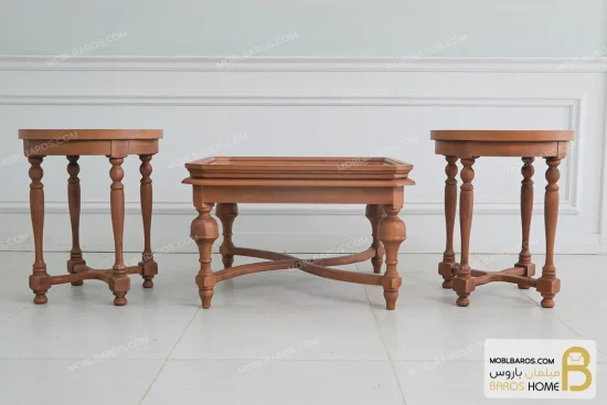 ست میز جلومبلی و عسلی آنجل کد ۳ خرید مبل باروس 256 (1)