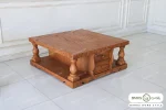 ست میز جلومبلی و عسلی روتی پایه ستونی خرید باروس 89 (3)