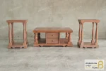 ست میز جلومبلی و عسلی روتی پایه ستونی خرید میز جلو مبلی باروس 1 (3)
