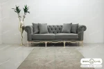 مبل 8 نفره کلاسیک گندم، جورجیا چستر شیاره، روما خرید مبل باروس 1012 (6)