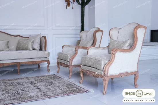 مبل تک نفره رومینا کویین خرید مبل باروس (3)