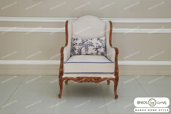 مبل تک نفره کویین رومنیا خرید مبل باروس 54932 (1)