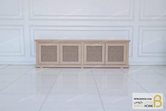میز تلویزیون حصیری و چوبی مدل مهسا خرید مبل باروس 11 1