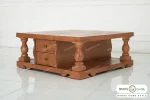 میز جلو مبلی روتی با عسلی پایه ستونی خرید مبل باروس 3992 (2)